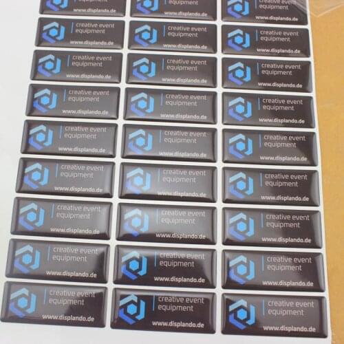 Customized New design pvc epoxy sticker