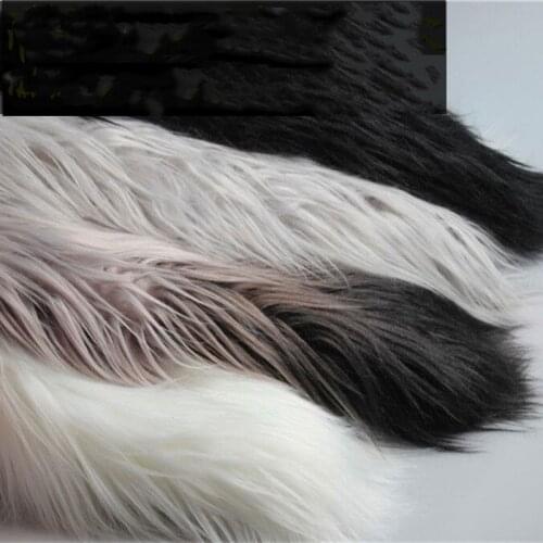 7cm mongolian fur fabric imitation pelliccia faux fur fabric toys DIY car mat background cloth babay photo decoration 50x170cm