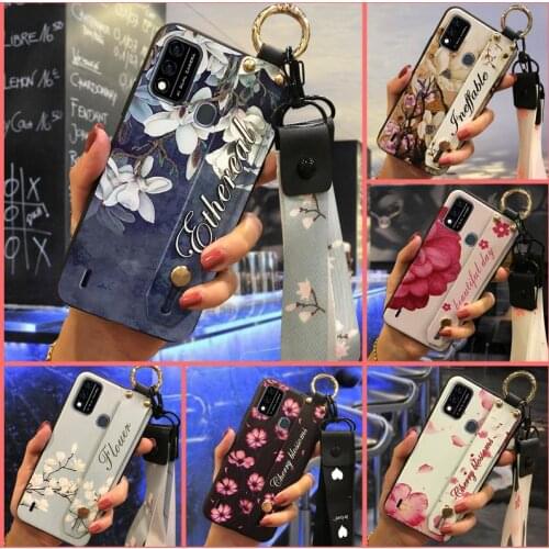 For Girls Kickstand Phone Case For Itel A48 Soft Soft Case Back Cover For Woman New Arrival Silicone