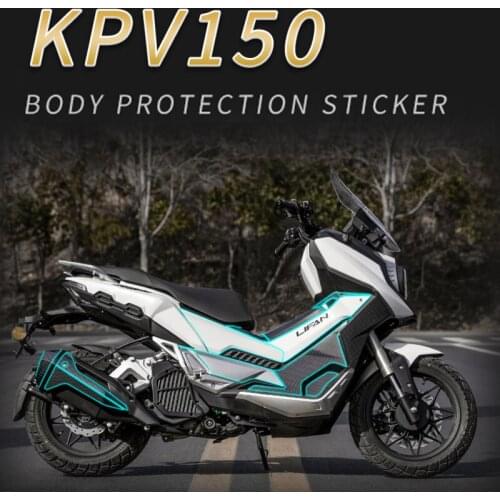 Motorcycle Carbon Fiber Sticker Color Changing Film Paint Transparent Protection Car Scratch for Lifan Kpv150