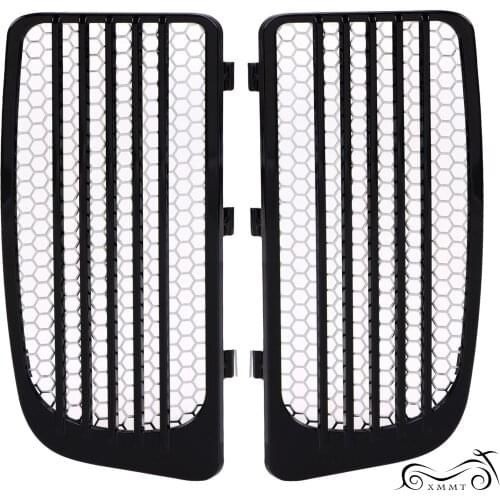 Motorcycle Radiator Grills Lower Fairing Twin Cooled For Harley Touring Road King Electra Glide Sttreet Glide 2014-2018 17 16 15