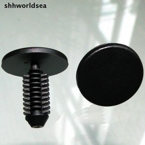 Shhworldsea 100pcs Door Trim Panel Fastener Retainer Clamp Decorative Clip For Peugeot For Citroen