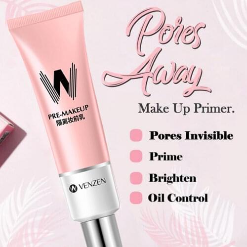Long Lasting Face Primer Makeup Base Concealer Nature Rose Essence Pore Away Foundation Oil Control Facial Matte Primer Korean