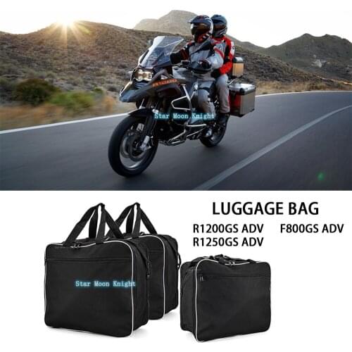 R1200GS R1250GS LC ADV Motorcycle Bag Saddle Inner Bags PVC luggage bags For BMW R1200GS LC Adv R1200 GS F800GS Adventure ADV