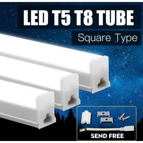 T5 T8 Led Tube light 220V 1ft 2ft Super Bright Led Wall Lamp Integrated Home Lighting Fluorescent Tube Lighting