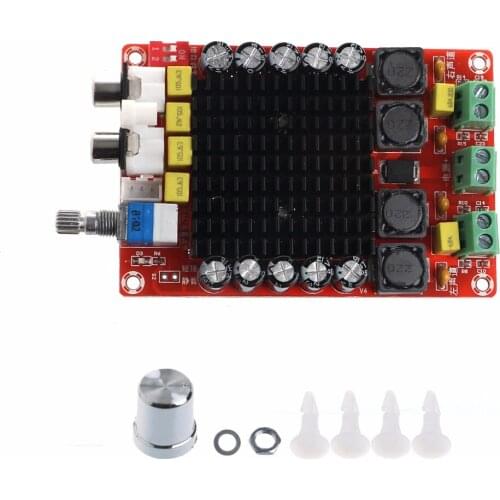 TDA7498 2x100W Digital Power Amplifier Board Class D Dual Audio Stereo DC 14-34V - L060 New hot