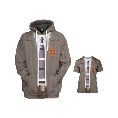 Loki Cosplay 3D Print Hood Hoodie Adult Men Women Pullover Sweatshirt Coat Jacket