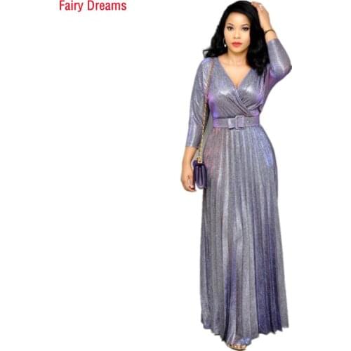Party Dress African Womens Clothing Sexy Evening Maxi Dresses Autumn Spring Ladies Clothes Robe Africaine