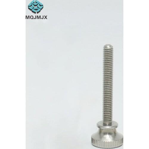 High Head Knurled Screws Hand-tightened Glass Locking Micro Adjustment Screw Shock Absorption Anti-skid