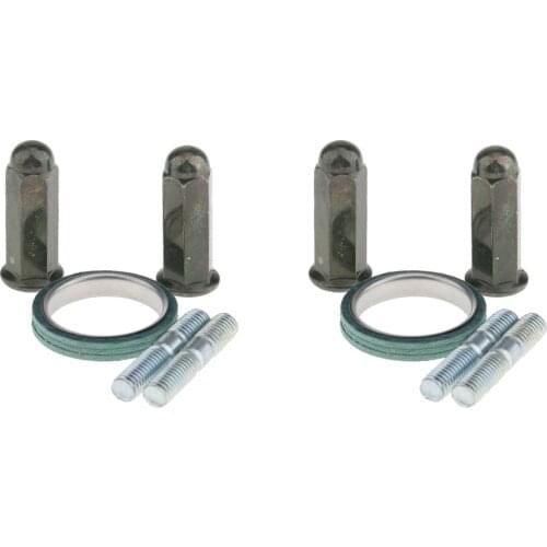 10pcs Exhaust Studs Nuts Gasket Set for GY6 50 - 150cc QMB139 Scooter