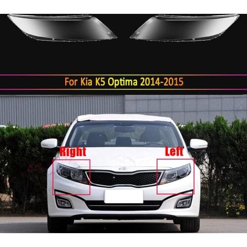 Car Headlamp Lens For Kia K5 Optima 2014 2015 Car Replacement Auto Shell Cover