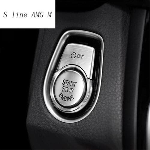Car styling F10 F20 F21 F30 F34 F07 F52 F25 F26 F15 F16 E70 E71 G30 G38 ENGINE START STOP switch button for BMW F chassis cars