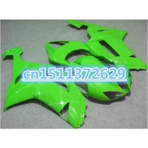 ZX-6R 2007 2008 Hot Sales For Kawasaki ZX-6R 2007 2008 Ninja ZX6R 07 08 636 zx636 Green motobike parts fairing kit-Dor D