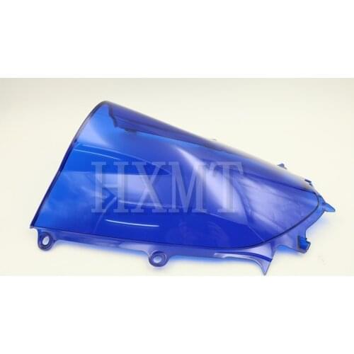 For Yamaha YZF600 R6 2017 2018 Blue Motorbike Motorcycle Windshield WindScreen Wind yzf 600 r6 17 17 CC YZFR6