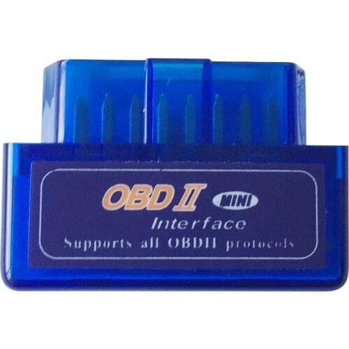 ELM327 V2.1 OBD2 Scanner Engine code reader Mini Bluetooth OBD 2 II Scanner Car Auto Diagnostic Tool OBD 2 Auto Scanner Blue