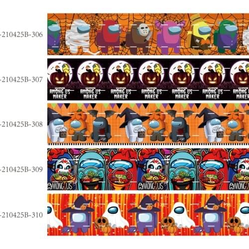 FLRARIBBONS 22mm 38mm 75mm halloween ribbon