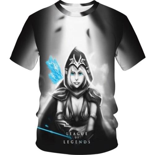 Fashion T-Shirt Men Women Round Collars Short Sleeve Boys Girls Fashion 3DT T-shirt 2021LOL CSGO Player Name Fans T-shirt