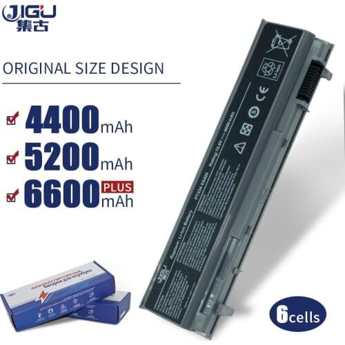 JIGU New Laptop Battery For Dell Latitude E6510 E8400 PT434 PT435 PT436 PT437 NM633 E6400 E6410 E6500 Free shipping 6 CELLS