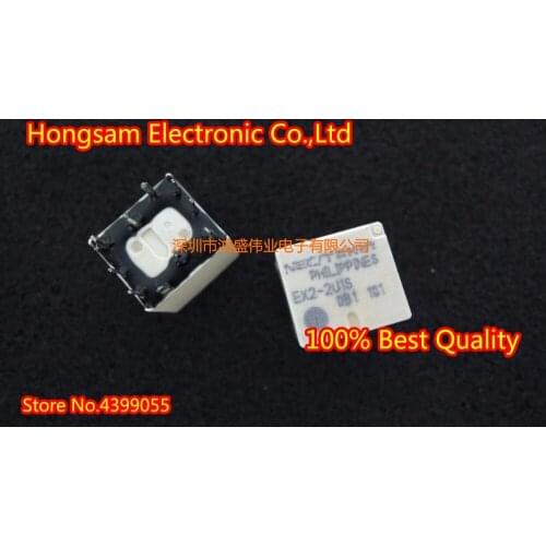 Original New(1PCS) EX2-2U1S EX2-2U1 10PINS 25A 12V 12VDC Automotive Relay