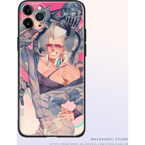 Polnareff Silver Chariot Jojo Soft Silicone TPU Phone Case Cover Shell For IPhone SE 6 6s 7 8 Plus X XR XS 11 12 Mini Pro Max