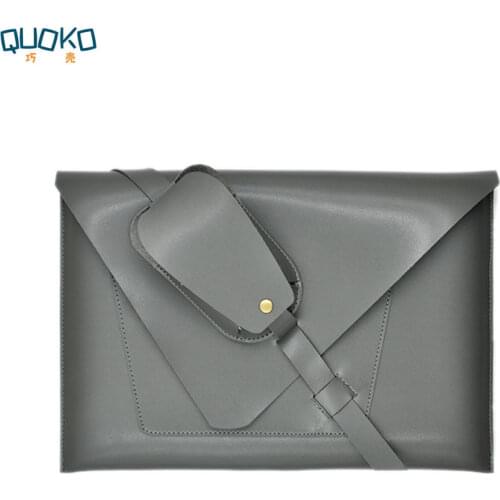 Laptop bag case Microfiber Leather Sleeve for Huawei MateBook X Pro 13.9 &MateBook 13 14" Multifunctional Design Give Mouse case