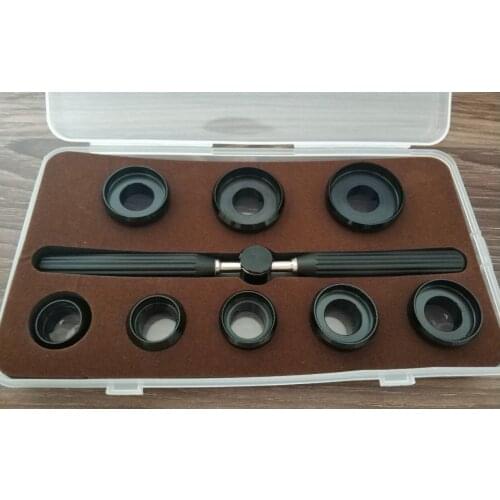 Titanium Black Wrench Tool Back Case Opener for RLX and Tdr Watches Repair Tool Kit