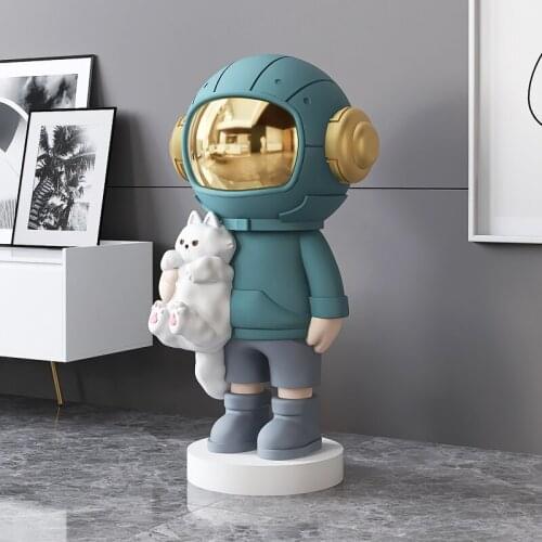 Decorations For The House Figurines For Interior Home Ornament Accessories Modern Large Floor Decoration In Living Room Statues