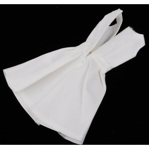 1/6 Charming Bubble Deep V Neck Skirt Evening Dress for Doll