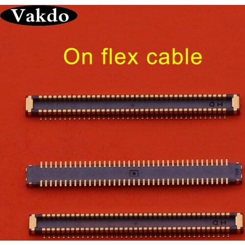 1pcs USB Charger Charging Dock Port FPC Connector For Samsung Galaxy A70S A7070 A707F A707 A21S A217 A217F Plug On Board 78Pin