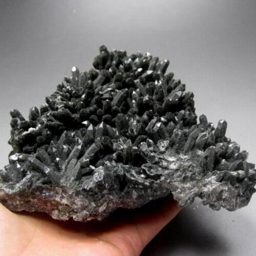 671g Elestial Prasem Green Scepter Quartz - crystals and stones healing Mineral specimen Home Decor feng shui XX0427/06