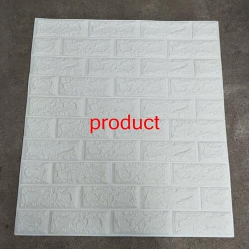 70*77CM DIY Self-Adhensive 3D Brick Wall Sticker Living Room Decor Foam Waterproof Wall Covering Wallpaper For TV Background