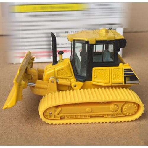 D61PXi-23 1/87 Crawler Bulldozer Alloy Loading Excavator Construction Trucks Model Boys Gifts Birthday Present Engineering Scene