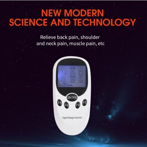 Tens Unit Electronic Therapy Dual Channel 6 modes Pulse Muscle Stimulator Low frequency therapy Massager Body Neck Massager