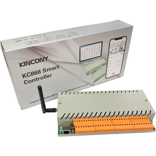 Kincony H32B WiFi Ethernet System Switches Smart Home Automation Module Controller Control Kit 0-277V 10A Domotica Hogar Casa