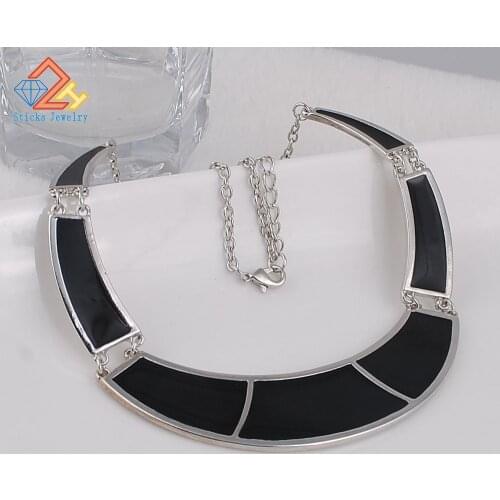 Alloy Plated White K Drop of European and American Jewelry Necklace Set Fashion Women Free Shipping