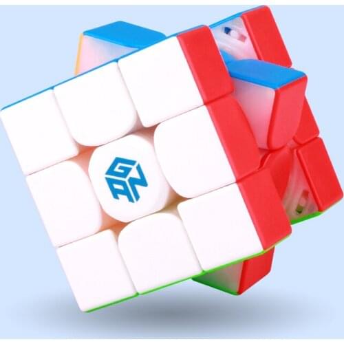 GAN MINI M PRO 3*3*3 cube 53mm Mini M pro Stickerless Magnets Puzzle Speed Cube Magnetic Magic GAN Cubo Magico CUBE Toys