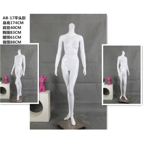 Best Quality Female Full Body Mannequin High Brightness White Fiberglass Mannequin Manikin Dress Form Display