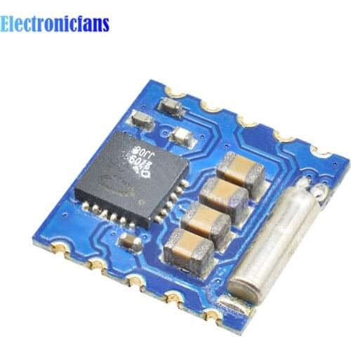 TEA5767 FM Programmable Low Power Stereo Radio Module 76Mhz 108Mhz Low Noise RF Input Amplifier Clock Crystal Board