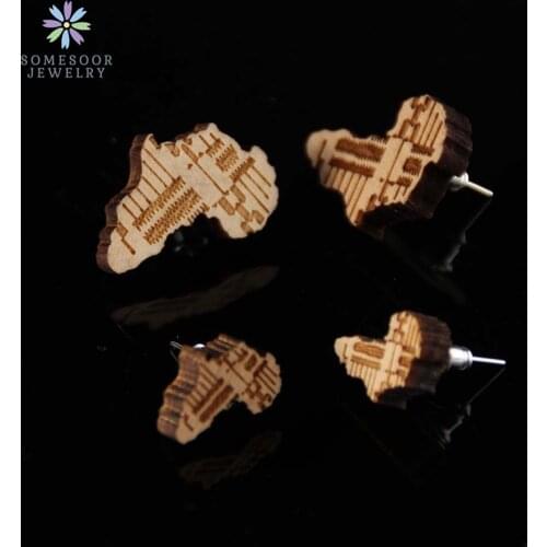 Серьги-гвоздики SOMESOOR China At AliExpress