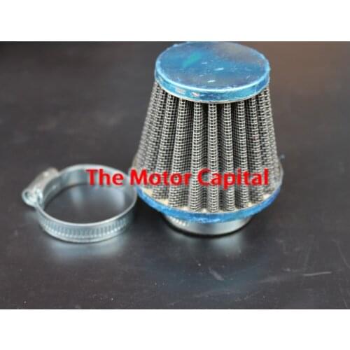 Universal 35mm 38mm 42mm 45mm Motorcycle Air Filter Clamp-on Air Filter Cleaner For 110 125 150CC PIT BIKE