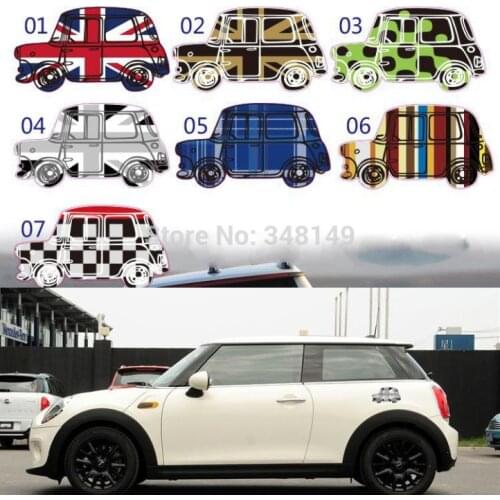 Car-styling Scratch Cover Funny Car Sticker and Decal Accessories for Mini Cooper 18cm*10cm