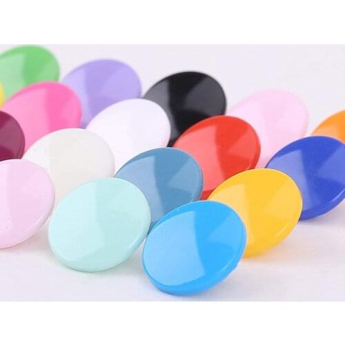 20 Sets Plastic Snaps Button Fasteners KAM T5 Resin Snap Button Press Stud Cloth Buttons Pliers Press Machine Sewing Tool