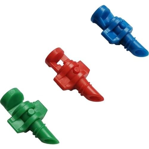 50Pcs 90/180/360 Degrees Refraction Spray Nozzle Garden Greenhouse Irrigation System Misting Sprinkler Head