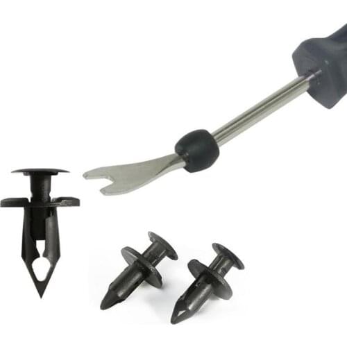 50PCS Plastic Bumper Fastener Rivet Clips Automotive Furniture Assembly Expansion Screws Kit Auto Body Clips