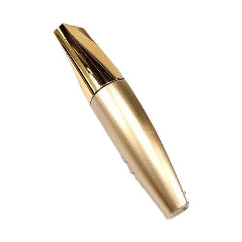 8ml Empty Mascara Tube Bright Gold Mascara Container Plastic Mascara Packaging Bottle Cosmetic Packaging Container 30Pcs/Lot