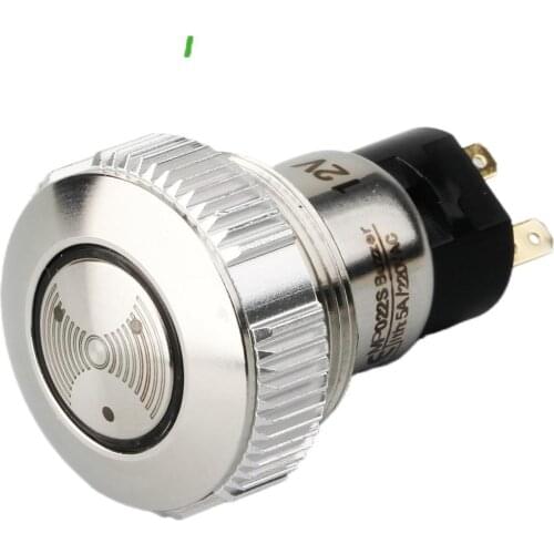 CMP/ Metal Waterproof Belt Light Buzzer 22mm Emergency Alarm LED Red Light 85dB Long Bright Long Sound