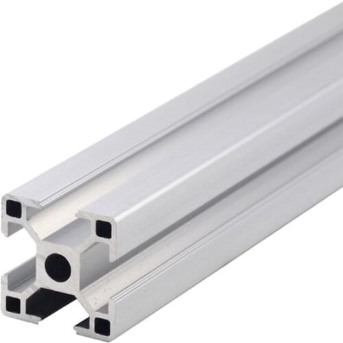 1PC 3030 Aluminum Profile Extrusion 100-800MM Length European Standard Anodized Linear Rail for DIY CNC 3D Printer Workbench