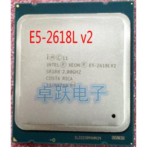 Intle E5-2618L v2 2.0GHz 6-Core processors Computer CPU E5-2618L v2 scrattered pieces free shipping