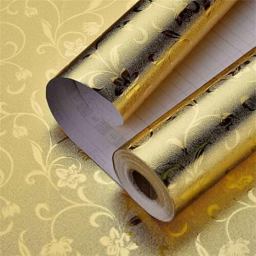 Kitchen Oil-proof Waterproof Stickers Aluminum Foil Kitchen Stove Cabinet Self Adhesive Wall Sticker Diy Wallpaper #50g