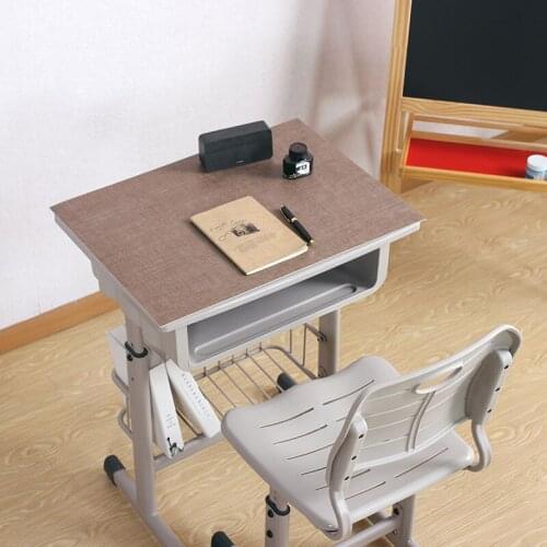 Nordic INS solid color student tablecloth writing desk mat PVC waterproof anti-scalding oil-proof No-clean 3mm Bedside table mat